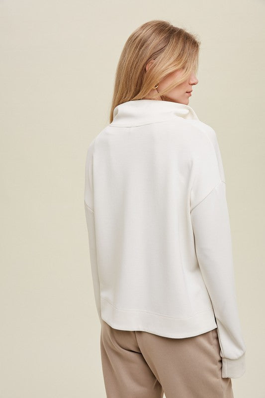Buttery Light Solid Quarter Zip