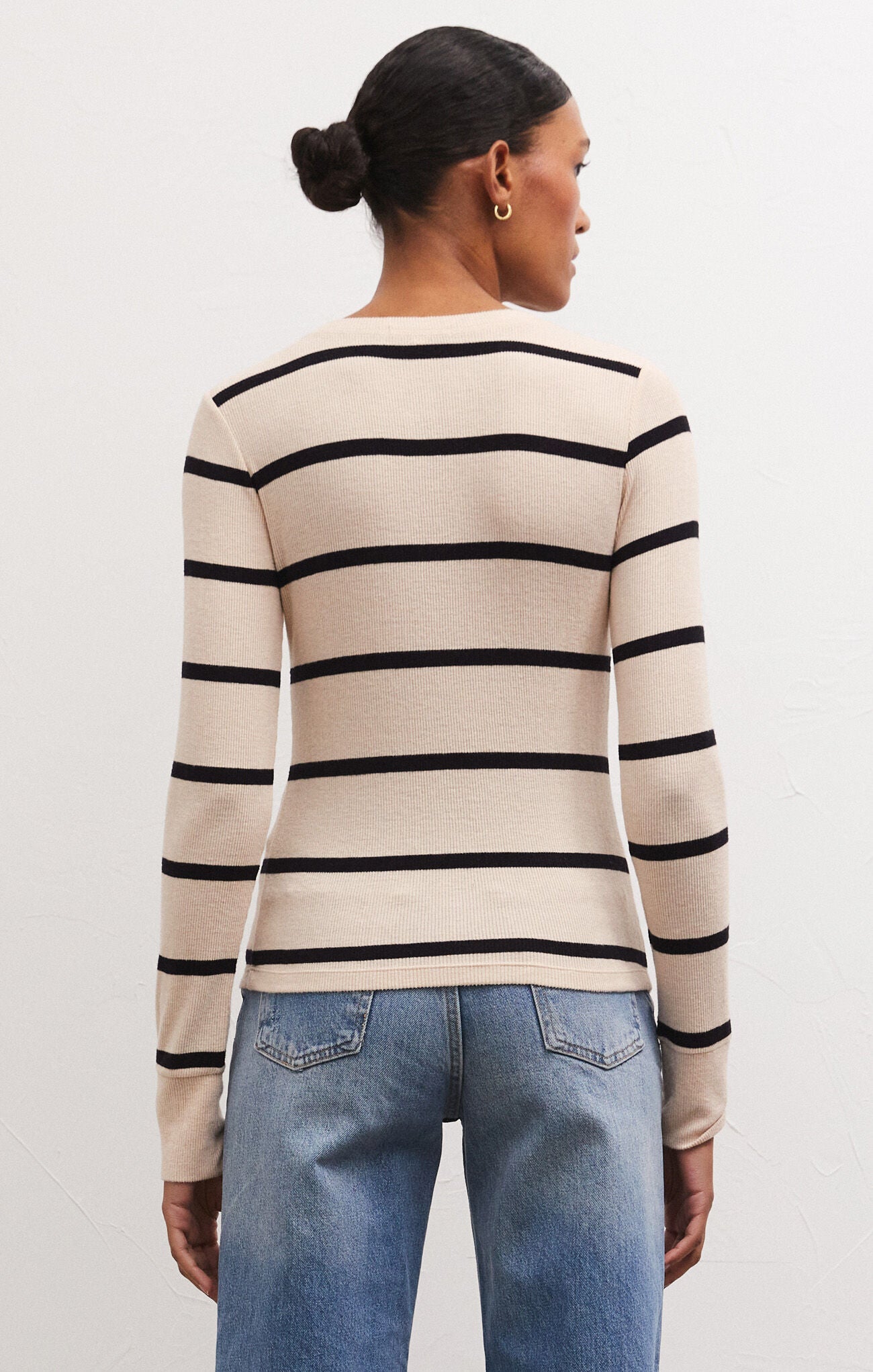 Scarlett Rib Henley Top