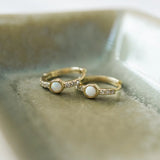 Opal Gleam Hoop