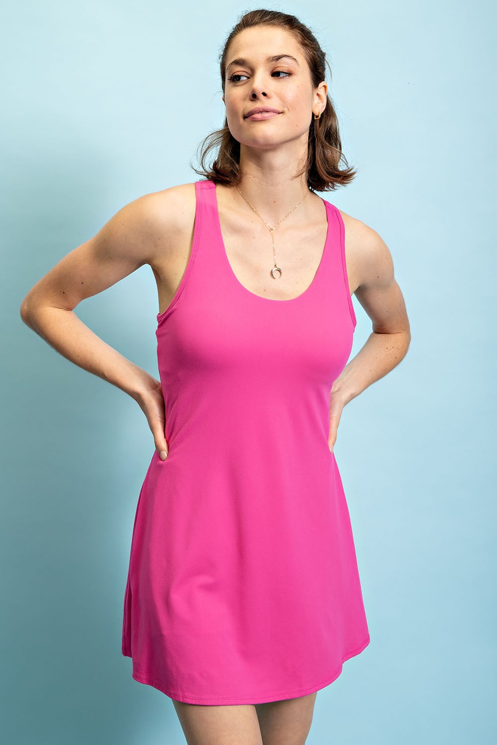 Active Padded Sleeveless Romper