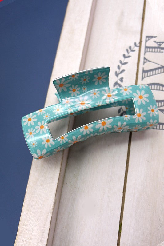 Jumbo Floral Hair Clips