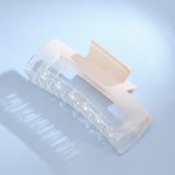 Large Clear Pastel Hair Claw Clips