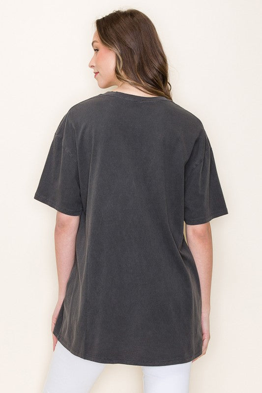 Premium Wash Oversized Nashville Top