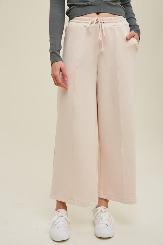 Straight Leg Drawstring Sweatpants