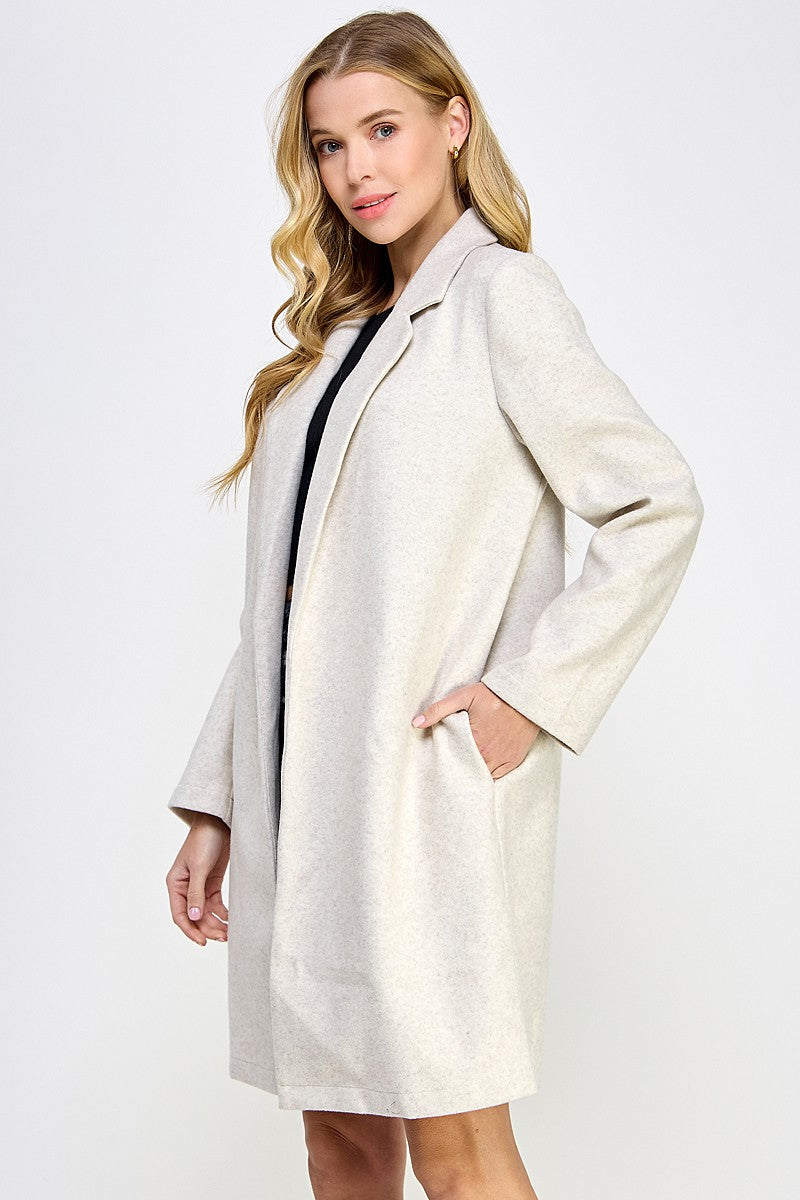 Lapel Collar Overcoat