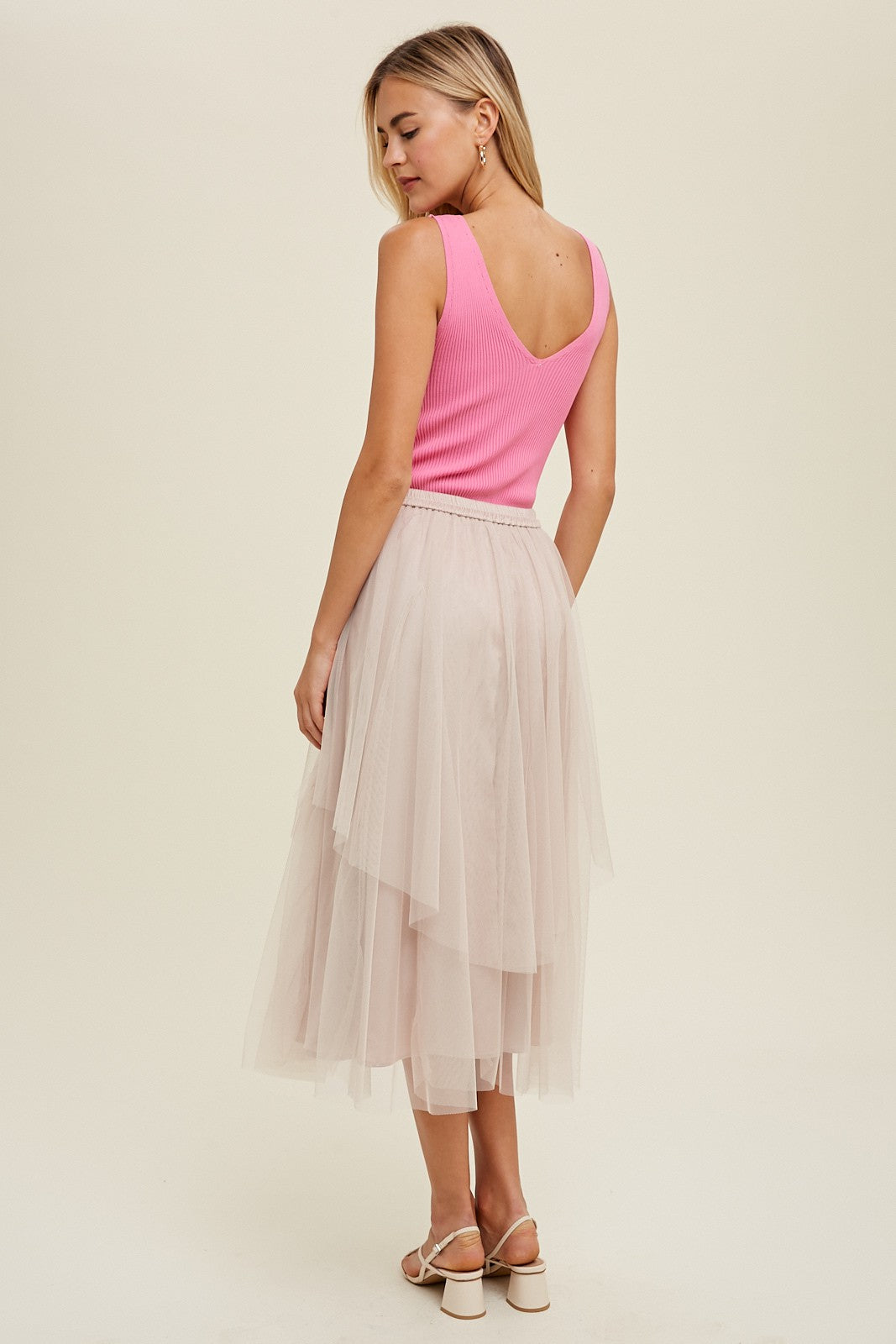 Ribbed Knit Sleeveless Bodysuit