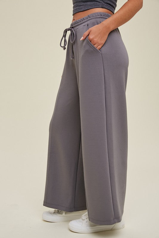 Straight Leg Drawstring Sweatpants