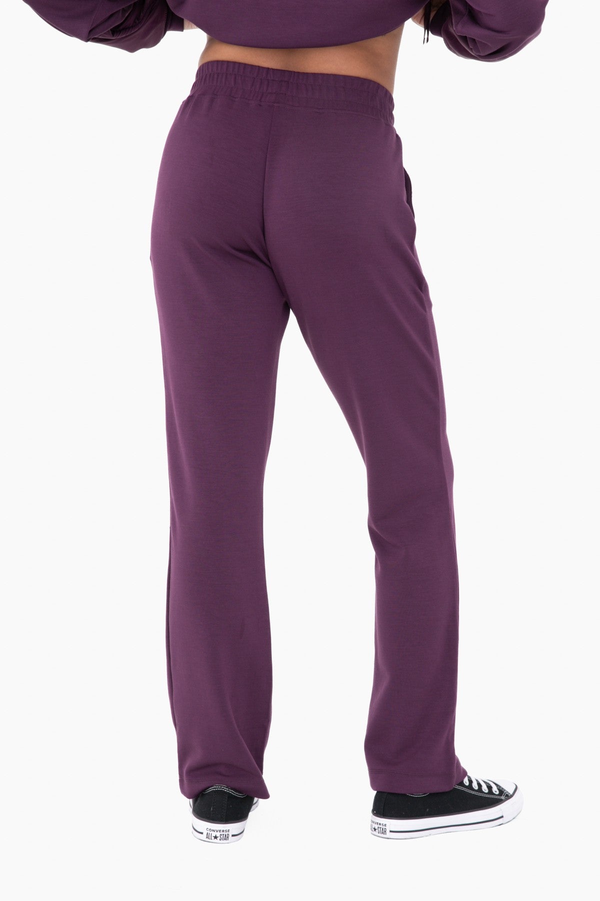 Modal Blend High Waist Pants