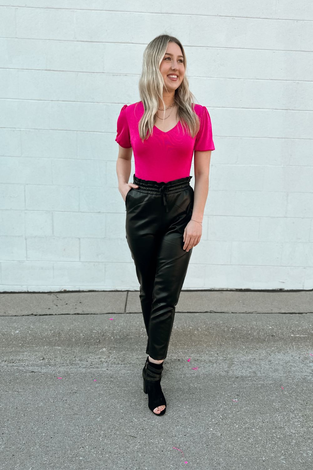 Shimmer Puff Short Sleeve Bodysuit