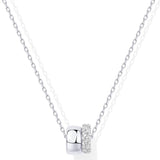 Rondelle Pendant Necklace