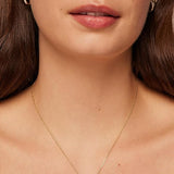 Rondelle Pendant Necklace