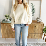 Dropped Shoulder Sweatshirt
