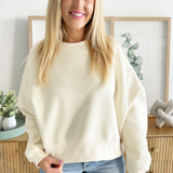 Dropped Shoulder Sweatshirt