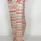 Christmas Satin Pajama Set