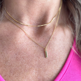 Two Layered Pendant Necklace