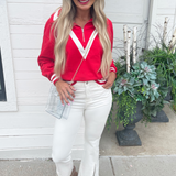Hannah HR Flare Twisted Sideseam Slit