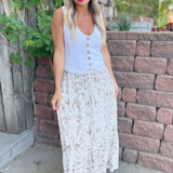 Button Up Fitted Vest