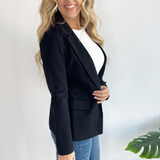 Knit Sleeve Blazer