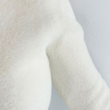 Fuzzy Reversible Mock Neck Sweater