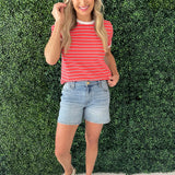 Jane High Rise Short W/ Regular Hem