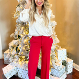Kelsey Wide Leg Trouser 31" Ins