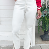 Hannah HR Flare Twisted Sideseam Slit