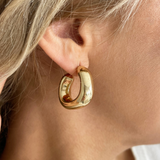 Chunky Hoop Earrings