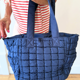 Dreamer Quilted Puffer Tote
