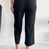 Pull on Wide Leg Crop Trouser 25ins