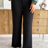 Pull on Wide Leg Trouser