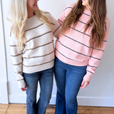 Crewneck Striped Sweater