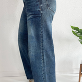 Wide Leg 2 Tone Denim