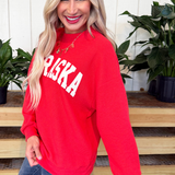 Nebraska Cloudy Knit Long Sleeve Top