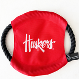 NCAA Nebraska Flying Disc Pet Toy