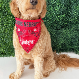 NCAA Nebraska Cornhusker Reversible Pet Bandana