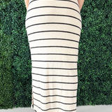 Striped Knit Skirt