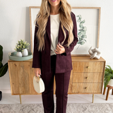 Pearl Full Length Flare w/ Pintucks 31" ins