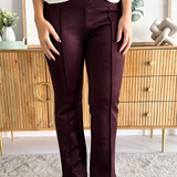 Pearl Full Length Flare w/ Pintucks 31" ins