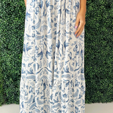 Tiered Flowy Maxi Skirt