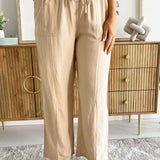 Drawstring Seam Detail Pant