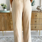 Drawstring Seam Detail Pant