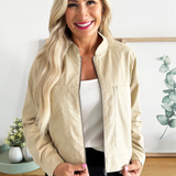 Cargo Pocket Bomber Jacket