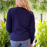 Crew Neck Long Sleeve Pullover Sweater