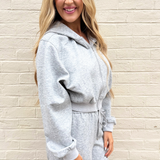 Brushed Modal Hooded Jacket