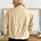 Cargo Pocket Bomber Jacket