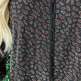 Long Sleeve Button Front Knit Top