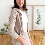 Comfy Zippered Fitted Jacket