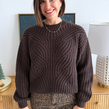 Chunky Cable Knit Sweater