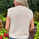Cap Sleeve Boxy Vest