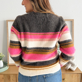 Elvira Striped Pullover Sweater